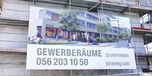 Werbebanner Grossformatwerbung